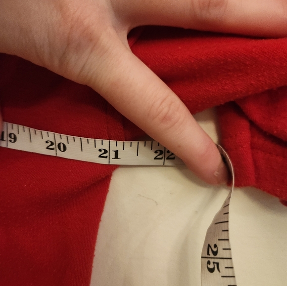 Victoria Harbour Vtg Red Short Sleeve Top Cruise Beach Size L Embellished #G214 - Picture 5 of 7